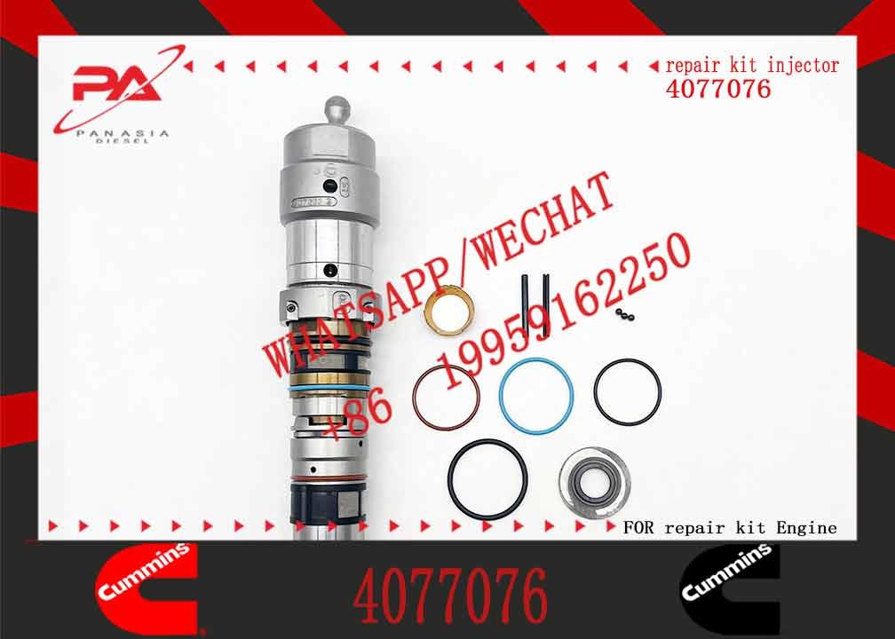High Quality Diesel Common Rail Fuel Injector 4077076 For ISX15 QSX15 Diesel Engine