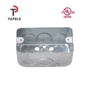 China Galvanized Steel Handy Box Rectangular For Surface Mounted Wiring factory