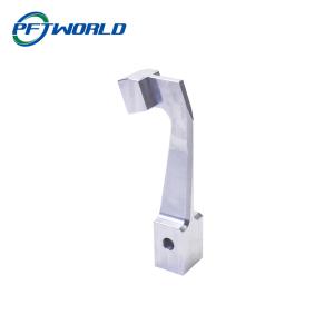 High Precision Aluminum Accessories CNC Machining Silvery Parts Polishing