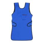 Medical 0.35mm PB Lead Radiation Proof Suits Blue Color Dental X-Ray Lead Apron