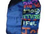 Custom reusable 200D printing folded shopping nylon storage bags
