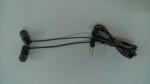 in ear high quality earphone with mic, and the cord is PVC material (MO-EM005)
