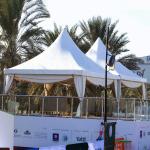 PVC Wall Gazebo Canopy Pagoda Easy Up Tent For Birthday Party