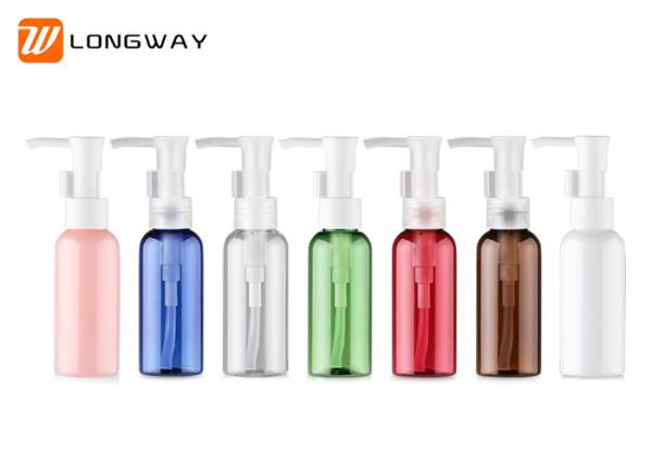 50ml Plastic Facial Makeup Remover Cleansing Oil Bottle with Lotion Pump for