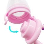 Great 3 Different Sized Soft Silicone Food Fruit Feeding Pacifier Teething Toy