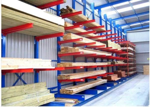 Wooden Sheet Robot Welding Adjustable Cantilever Rack 5000kgs/level