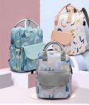 New Print Multi-function Baby Care Backpacks Waterproof Mommy Outdoor Travel