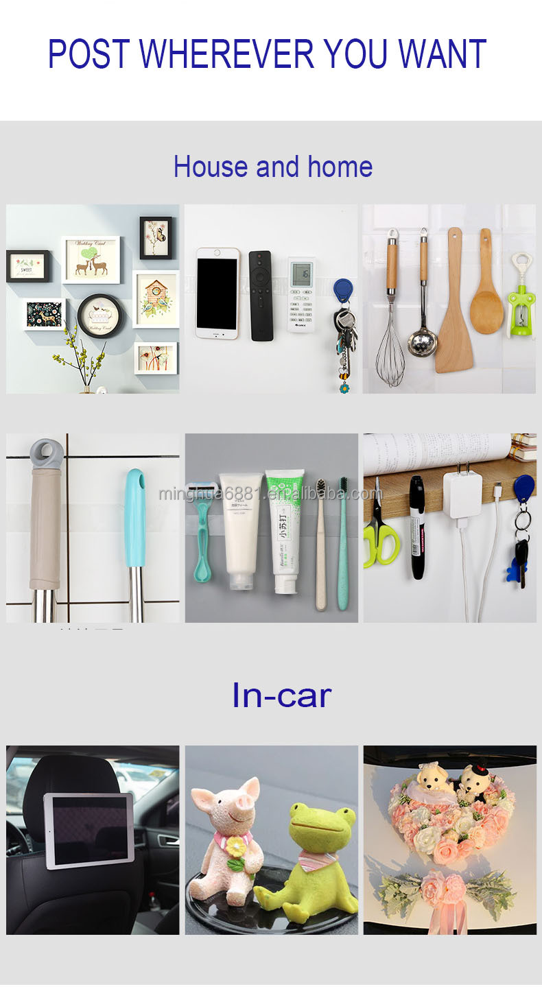 Strong Adhesive Nano Tape for No Printing Design and 0.25/0.5/0.8/1/1.5/2mm Thickness