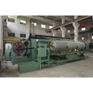 Automatic Gabion Wire Netting Machine Width 4300mm PLC Control 22kw