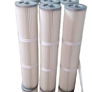 China 6m2 Cylindric Dust Collector Anti-Static Filter Cartridge F8 Class factory