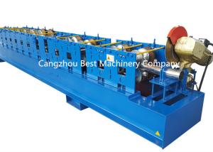 China Hydraulic Down Spout Roll Forming Machine For Round And Square Pipe factory