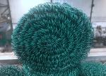 Galvanised green PVC Coated 5000pcs 17G Metal Baling Wire