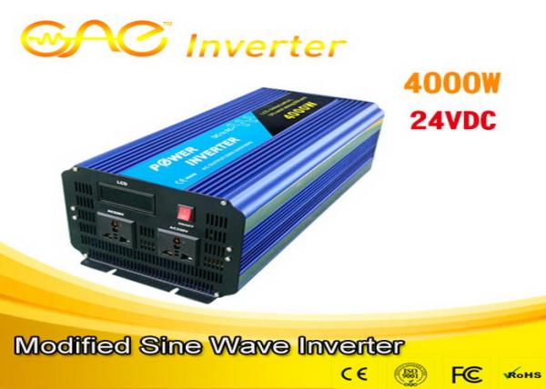 4000W modified sine wave car power inverter DC24V DC48V to AC 220V inverter