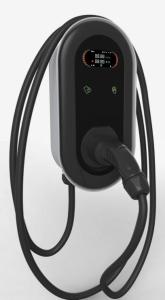 China 7kW AC EV Charging Stations DC6mA Single Phase 4.3 Inch Screen Display factory