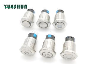 China 24VDC Stainless Steel Piezo Touch Switch Waterproof 2 Wires Latching On Off factory