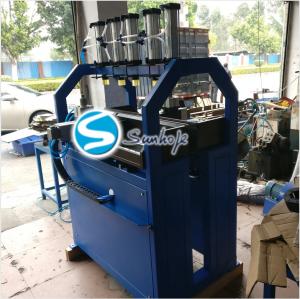 China High Accuracy 2pcs/Min Radiator Clinching Machine 2KW Power Consumption factory
