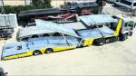 CIMC Factory Direct Stainless Steel 2/3 Axle 8-9 Land Road Car Trailer Semi