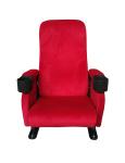 Luxury Home Theater Seating , Media Room Chairs Contoured Seat Cushion