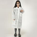 OEM white kids adult cheap disposable lab coat SMS anti static mmedical dental