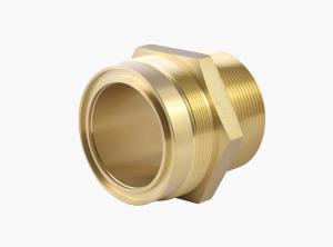 China Non Fading OEM Brass Machining Parts Pollution Free factory
