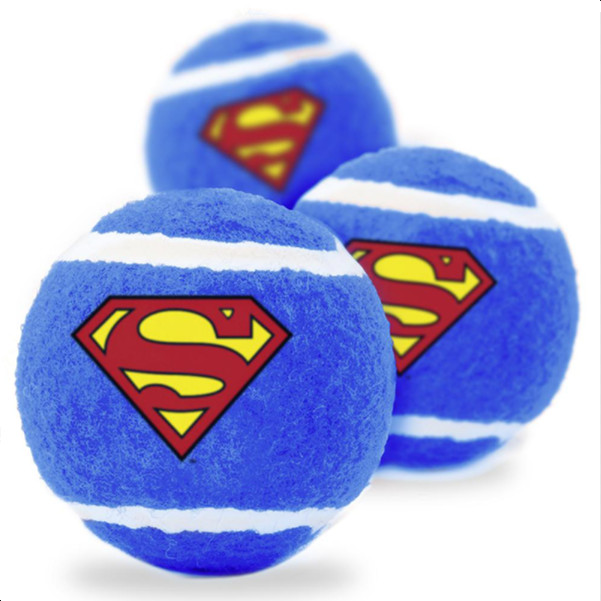 Best Sales Customer Logo 2.5" Pet Interactive Toys Play Training Toy Pet Tennis Ball Dog Rubber Toy