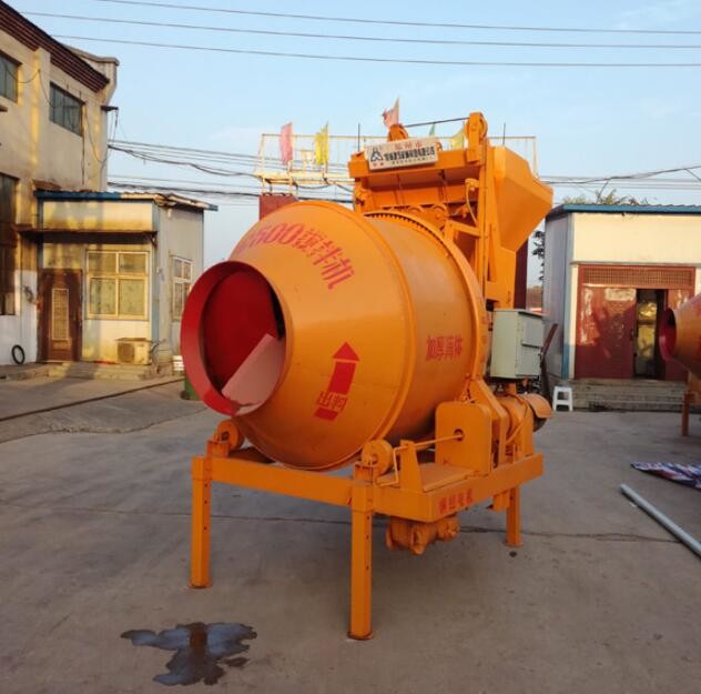 JZC350 JZC500 JZC700 Drum Concrete Mixer Electric Diesel Engine 35m3/H