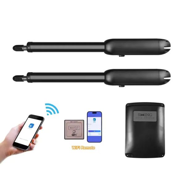 SW400DC Heavy Duty 400 KG Single Leaf Electromechanical Hall Sensor Double Gate