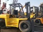 10T Komatsu FD100 Used Diesel Forklift Truck 10000kg Lifting