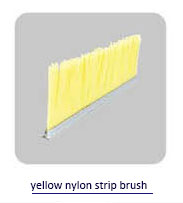 Industrial Door Brush Seal Aluminium/door strip brush