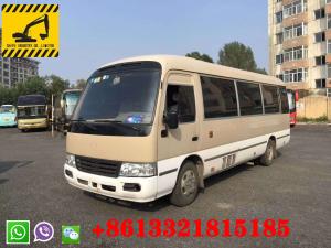 China 23-30Seats Good Condition Diesel Brown Bus Tyre 7.50R16 Toyota Coaster Optional popular factory