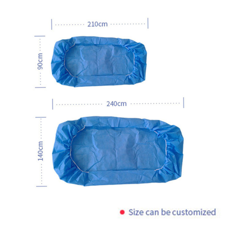 PP Material Disposable Bed Protection Cover Breathable OEM ODM