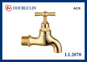 China Slow Open Stopcock Tap Sand-Cast Brass Water factory