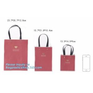 recycled custom printing logo shopping pack paper bag,Customized food paper bags