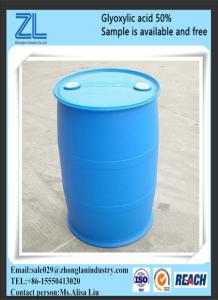 China Glyoxylic acid 50% for hair treatment factory
