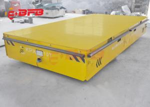 China Injection Mold Rail Transfer Cart 30 Ton Battery Powered factory