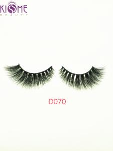 China Flexible Wispy Long 3D Mink Eyelashes Lightweight Attractive For Bridal factory