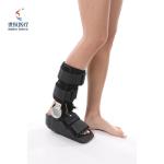 Automatic chuck/airbag ankle foot orthosis adjustable foot and ankle brace