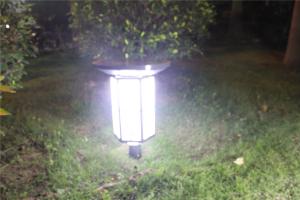China IP65 Solar Powered Led Yard Lights Solar Panel Exterior Lights 25 Years Life Time factory