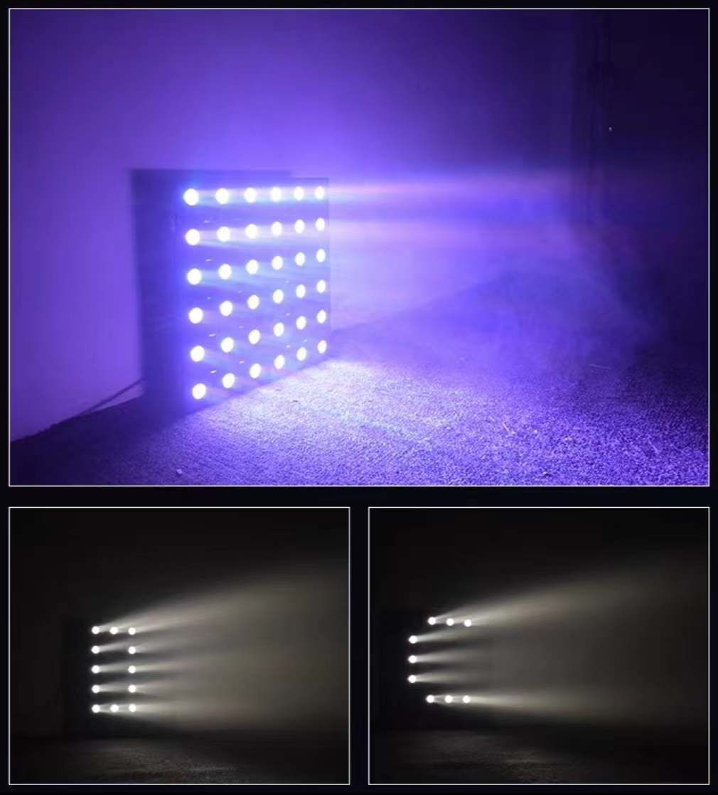 LED 36*3W 90 RGBW Full Color Matrix Lamp Light for DJ Disco Party Stage Effect Lights