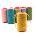 110g round waxed thread for leather DIY 100 colors 1.0mm sewing hand stitching