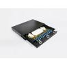 Buy cheap 12 Ports 19 Inch Rack Mount Slding Fiber Optic Patch Panel 1U LC UPC Duplex 24 from wholesalers