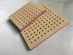 Fire Resistant Perforated Wood Acoustic Panels Thickness 18mm / 15mm