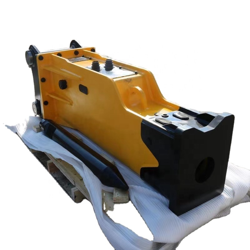 Construction Works 450 kg Excavator Parts Hydraulic Breaker for Breaking Stones