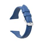 OEM Genuine Leather Watch Strap , 22mm Leather Watch Band Custom Shape