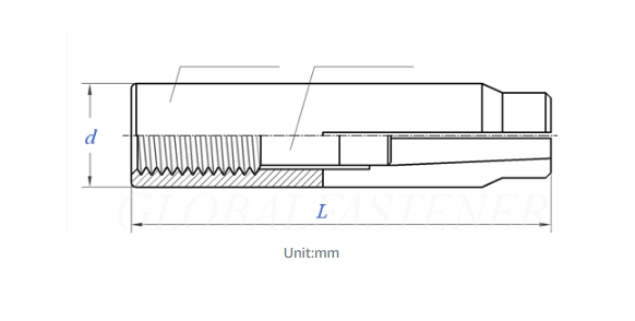 Factory Direct Sales Drop in Anchor Carbon Steel Wedge Expansion Anchor/Car Repair Gecko/Drop in Expansion Anchor Bolts
