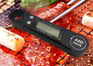 China Talking Function Automatic Rotation BBQ Baking Digital Food Thermometer factory
