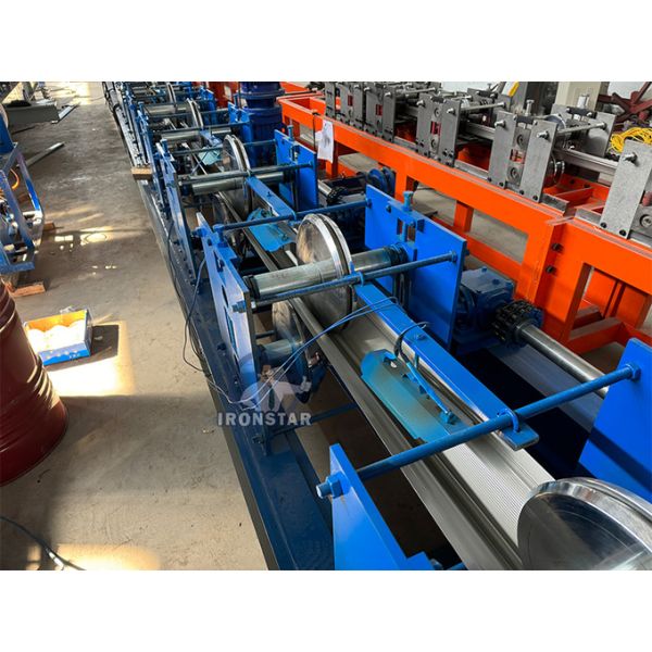 PU foam shutter door roll forming machine for Morocco rolling shutter machine
