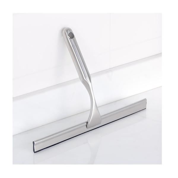 wholesale OEM light weight duty stainless steel shower squeegee silicone window