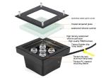 Recessed square ground lamp LED ground lamp spot lamp outdoor waterproof floor