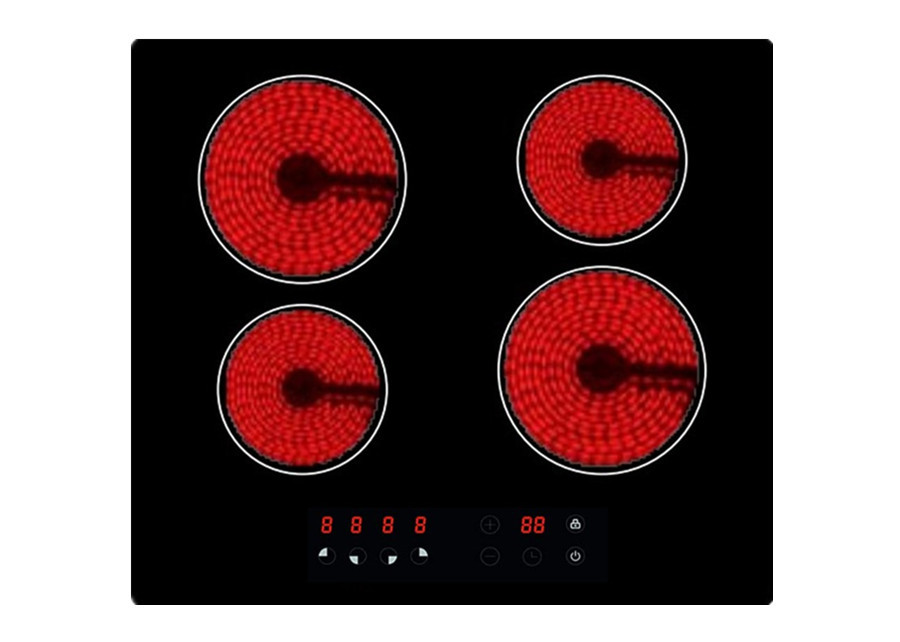 ODM Touch Control 60cm 4 Burner Ceramic Cooktop